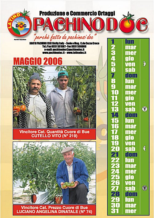 Calendario 2006